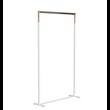 CLOTHES STAND 6003H » MATT WHITE / POLISHED COPPER