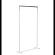 CLOTHES STAND 6003H » MATT WHITE / POLISHED STAINLESS