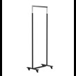 APPENDIABITI 6004H » NERO OPACO/INOX LUCIDO