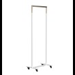 APPENDIABITI 6004H » BIANCO OPACO/INOX LUCIDO