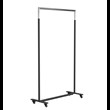 CLOTHES STAND 6005H » MATT BLACK / POLISHED STAINLESS