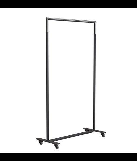 CLOTHES STAND 6005H » MATT BLACK / BRUSHED BLACK