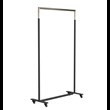CLOTHES STAND 6005H » MATT BLACK / POLISHED GOLD