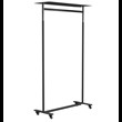 CLOTHES STAND 6010H » MATT BLACK / POLISHED BLACK