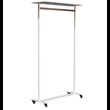 CLOTHES STAND 6010H » MATT WHITE / POLISHED COPPER