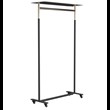 CLOTHES STAND 6010H » MATT BLACK / POLISHED GOLD
