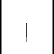 TABLE LEG 6710 » MATT BLACK / BRUSHED COPPER