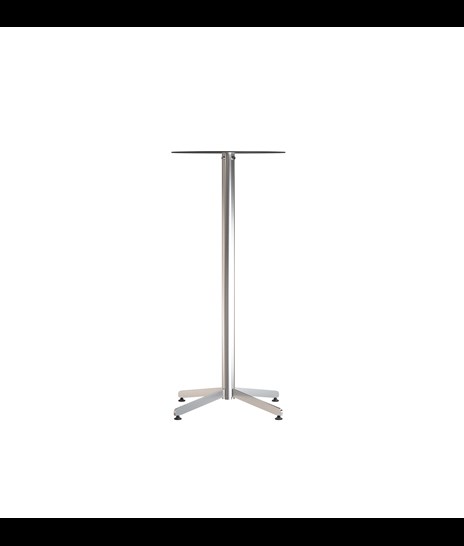 BUKTO CAFÉ TABLE LEG 6721-1030 » BRUSHED STAINLESS