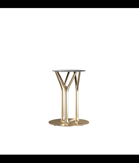 CAFÉ TABLE 8012 » BRUSHED GOLD