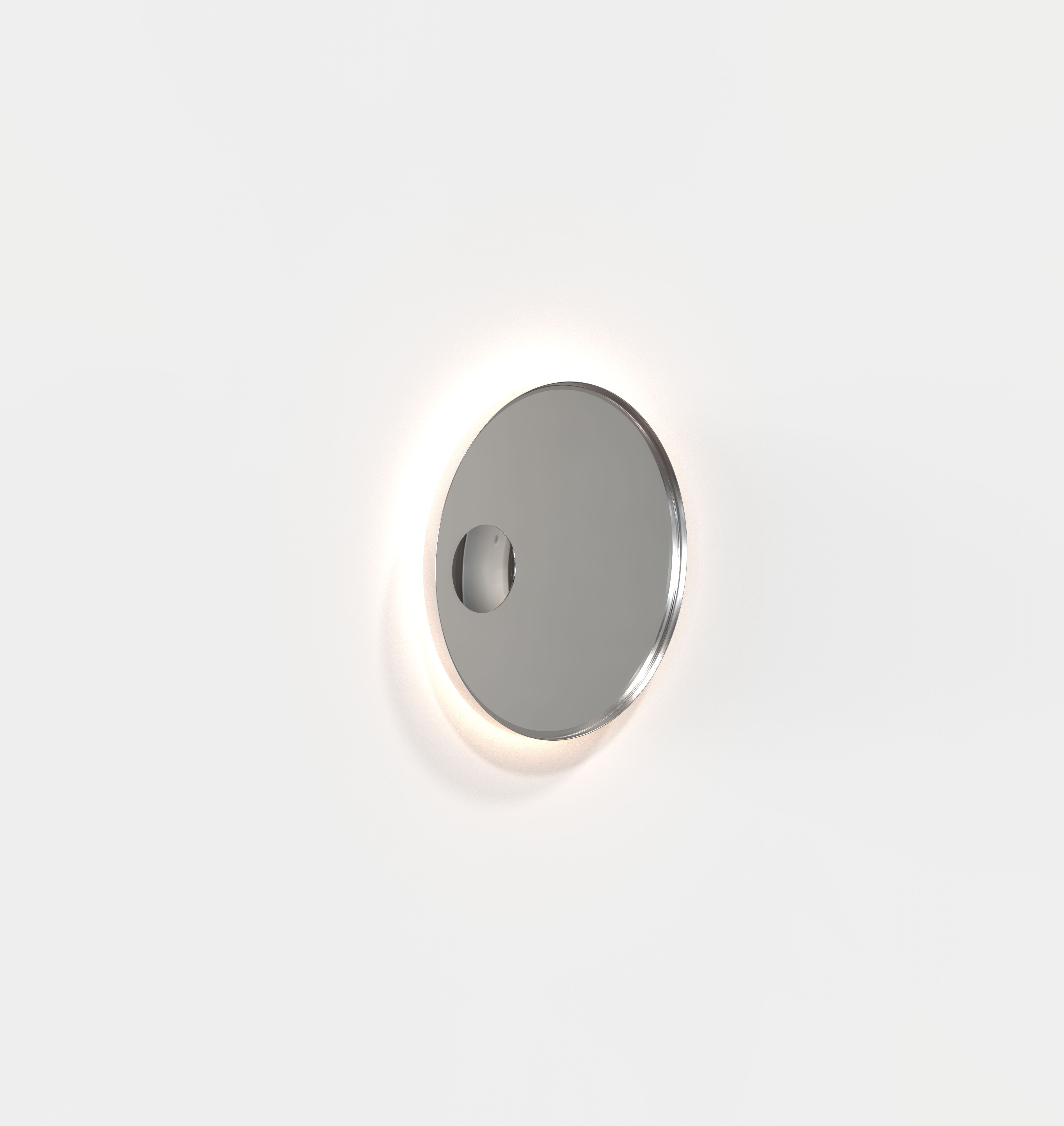 SPECCHIO 4140 CON PANELLO-LED, Ø600MM