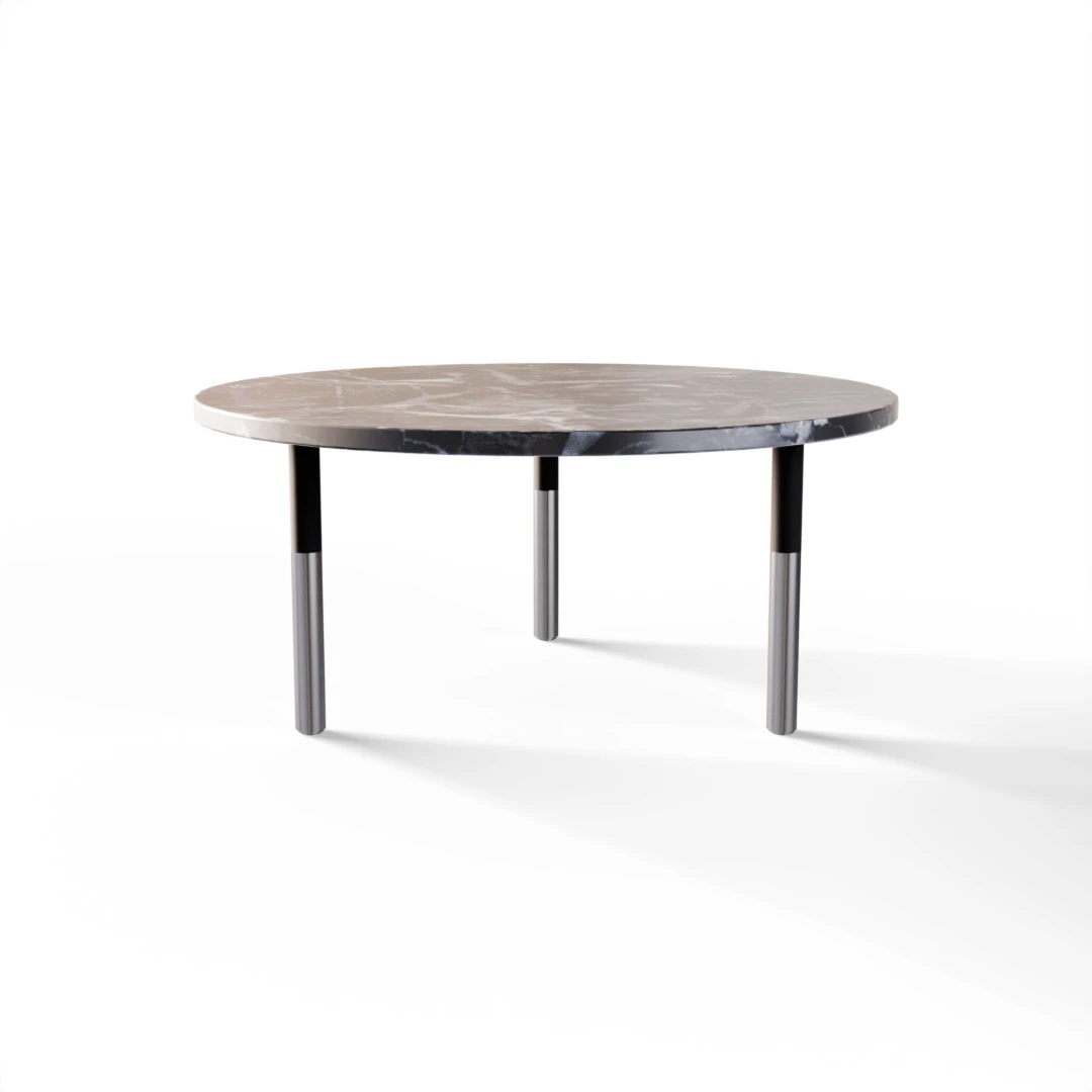 TABLE 2026, Ø600 » VAN GOGH GREY